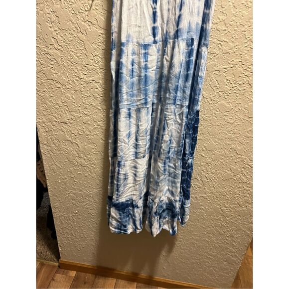 Young USA Blue And White Tie Dye Sundress Woman’s Size Small - Picture 2 of 10